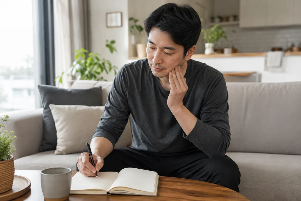 어금니 임플란트 회복기간 상담과 치료 조건을 살펴보는 장면